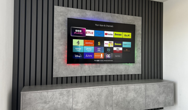 Custom media wall design in Islamabad